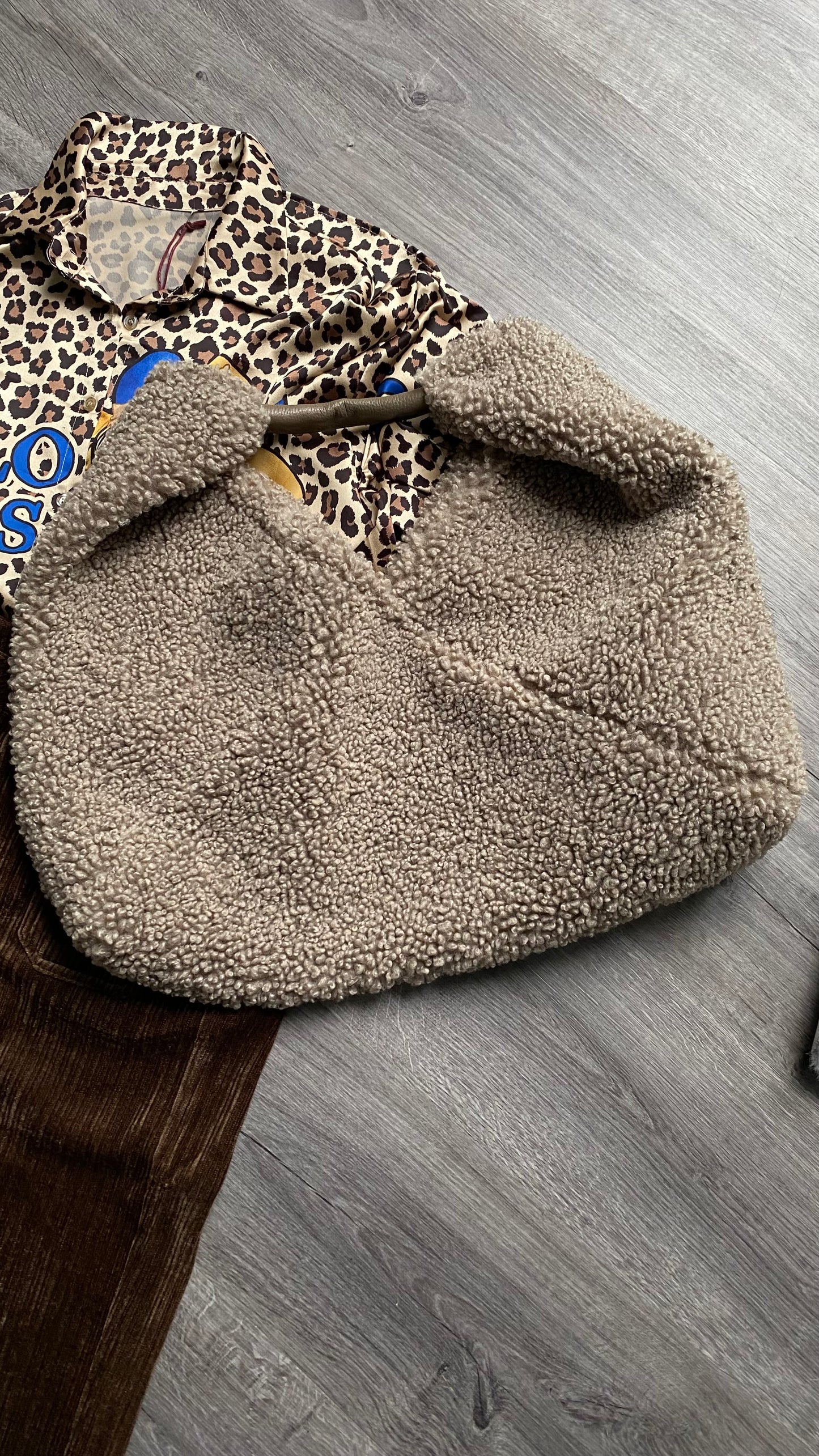 Treddyfell- Handtasche in XXL ideal für Herbst/winter 2024