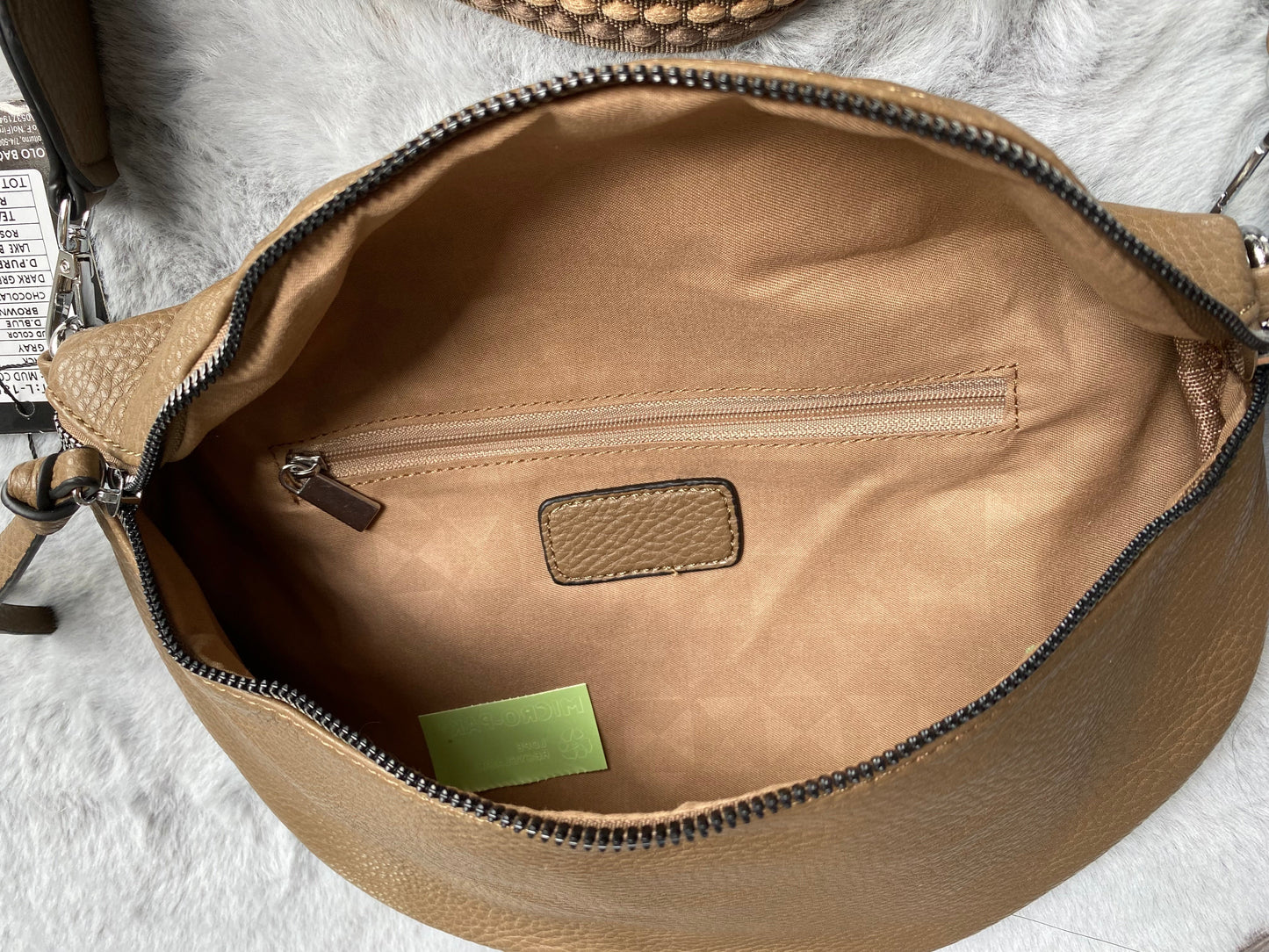 Neue Herbst /Winter 2023 Damen crossbody bag-Schultasche-Bauchtasche-Umhängetasche In Taupe