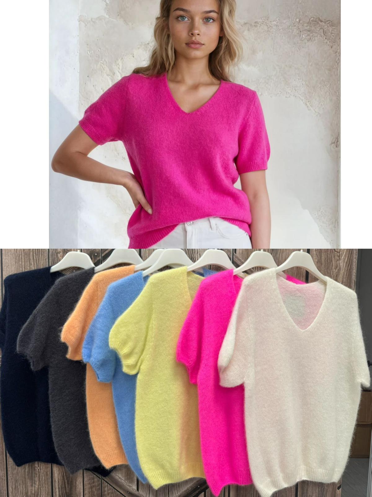 Damen StrickPullover aus 30%Mohr