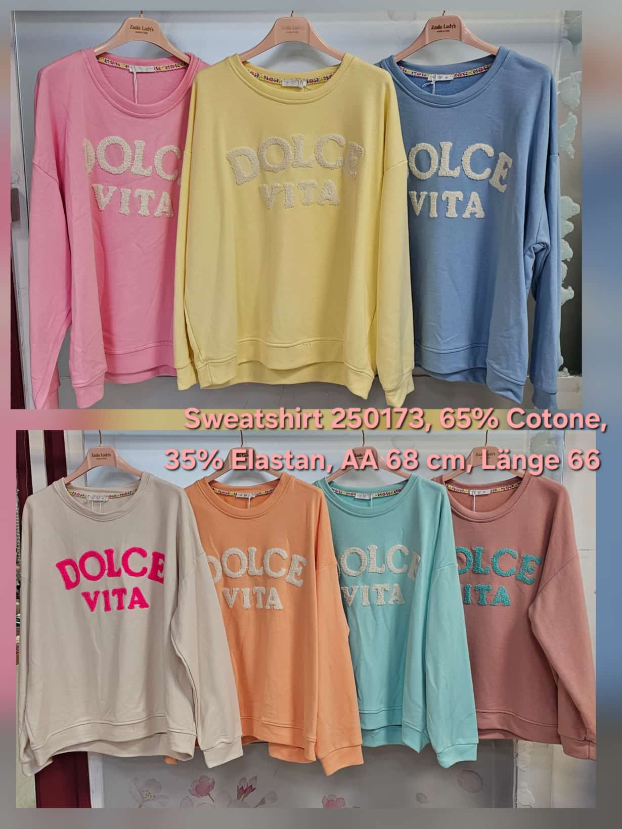 Damen Sweatshirt von Wundschön