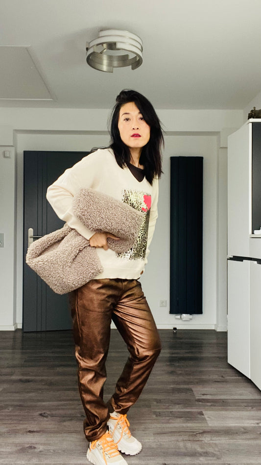 Treddyfell- Handtasche in XXL ideal für Herbst/winter 2024