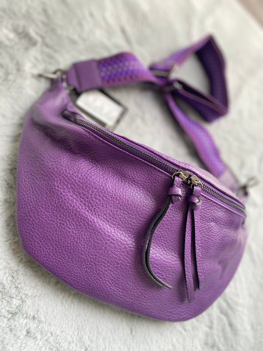 NEU Herbst/Winter 2023 Damen Bauchtasche / Hüfttasche/ Umhängetasche/ Crossbody Bag in Lila