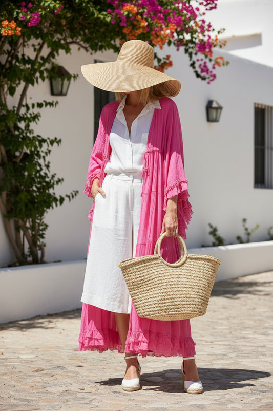 Damen Sommerjacke aus reiner Baumwolle