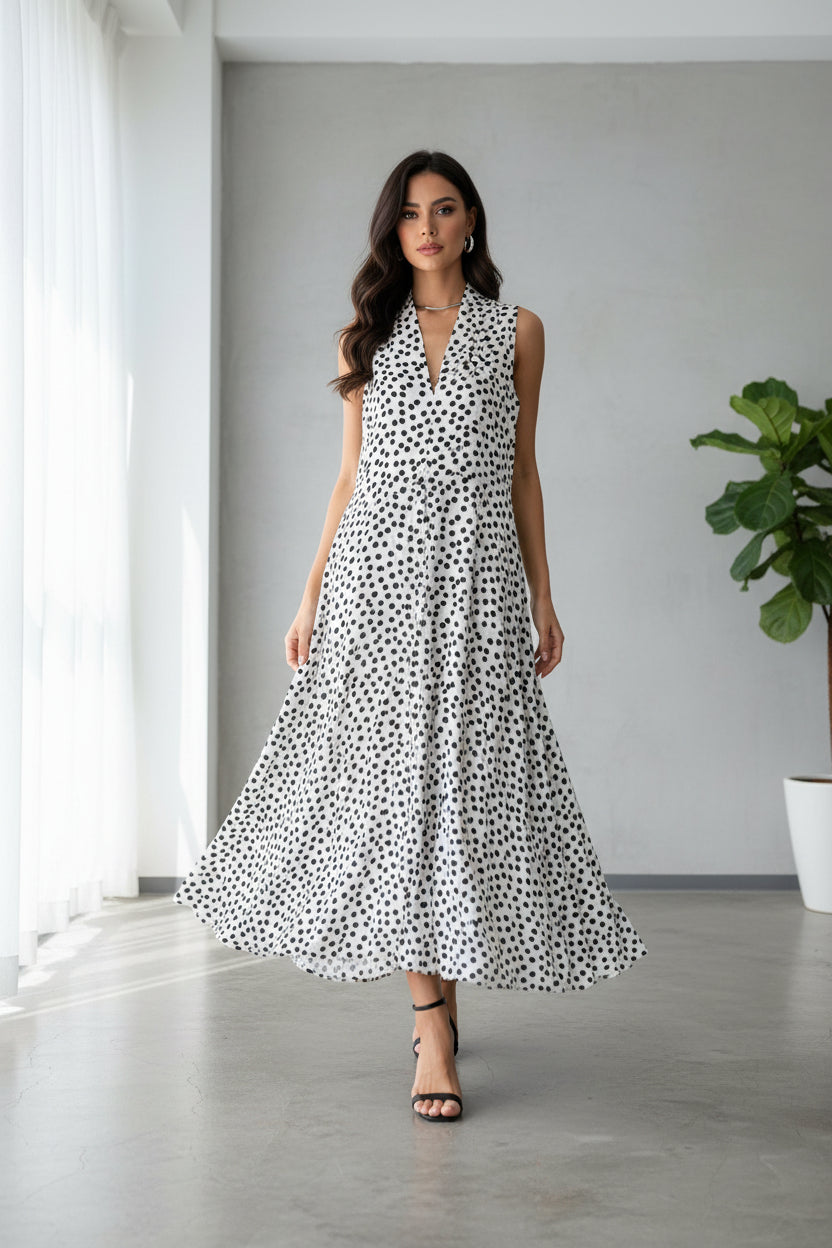 Damen maxikleid