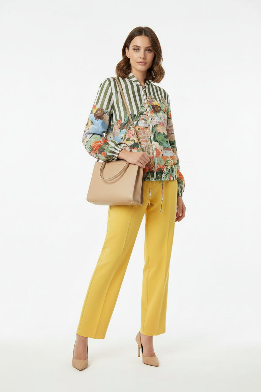 Damenjacke /Bunte Bluse