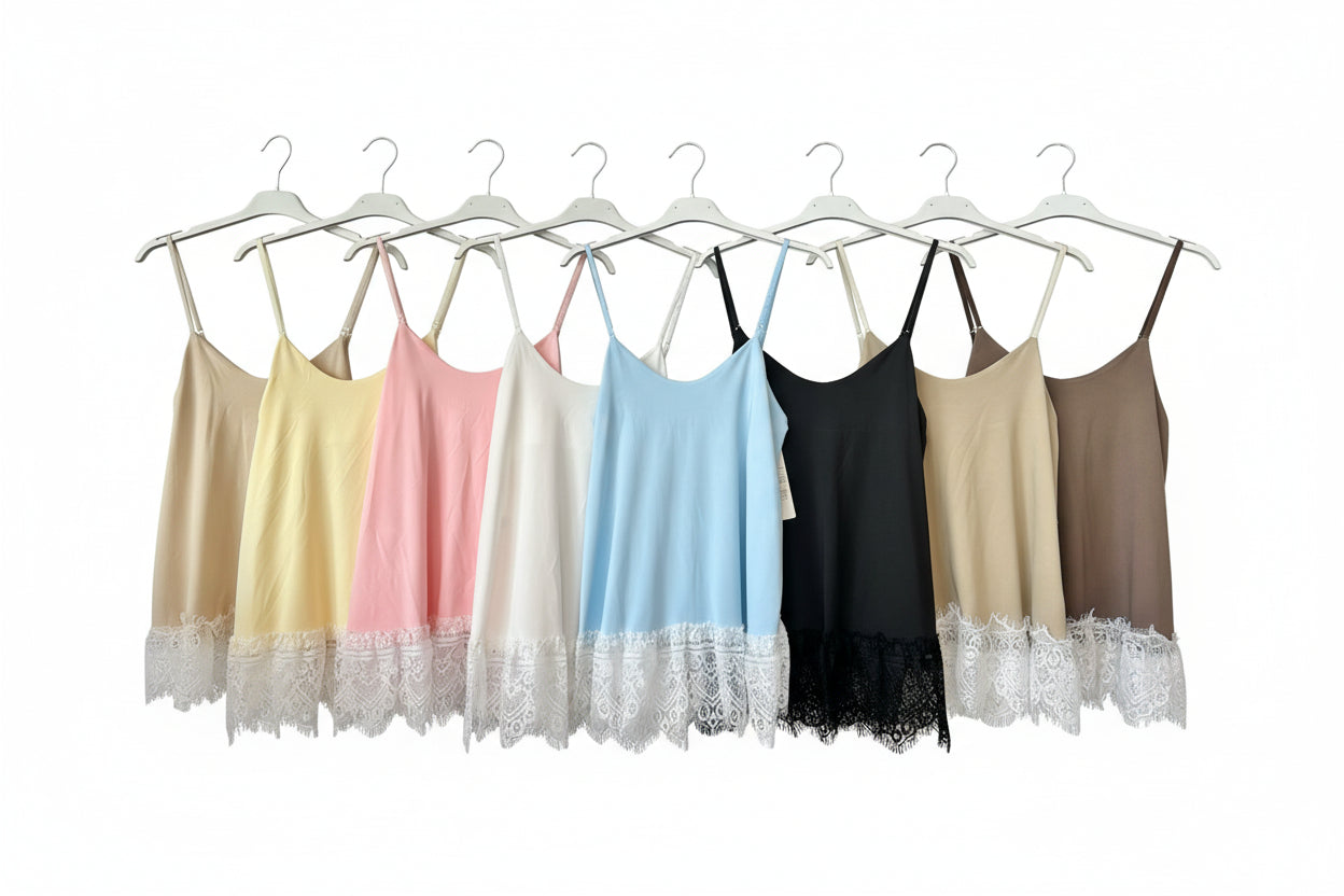 Damenshirts mit Unterspitz