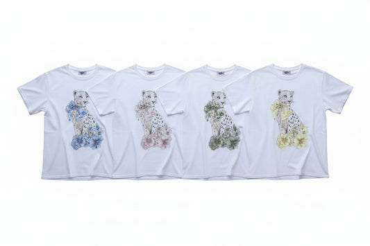 Damen T-Shirt mit Leopard