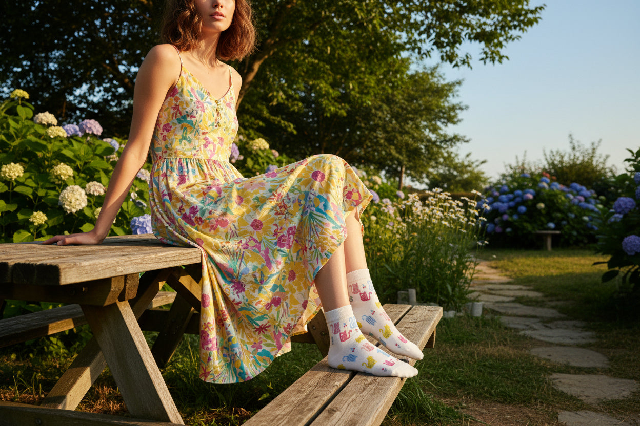 Trendig Socken mit Vielfältigen Motiven