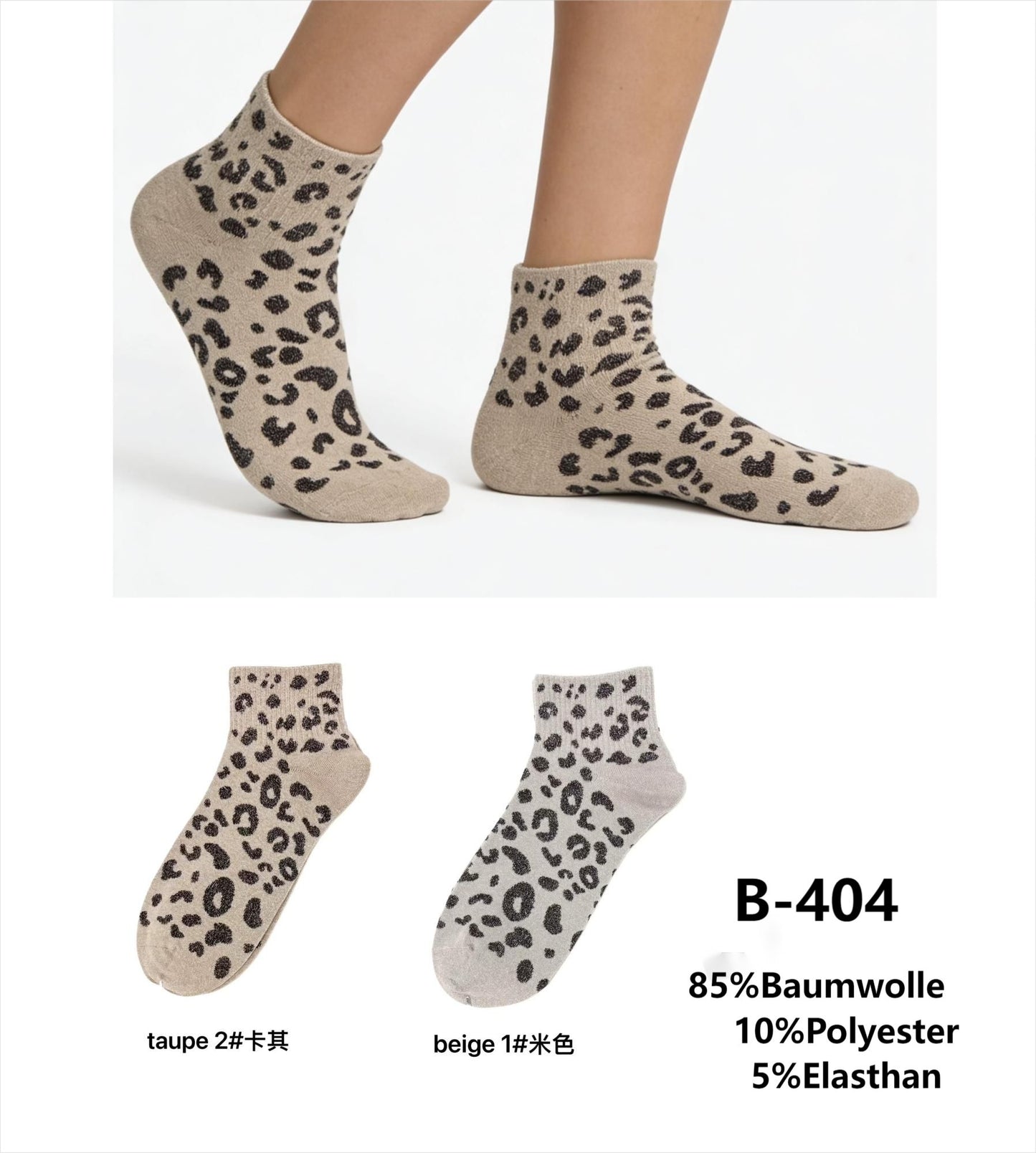 Trendig Socken mit Vielfältigen Motiven
