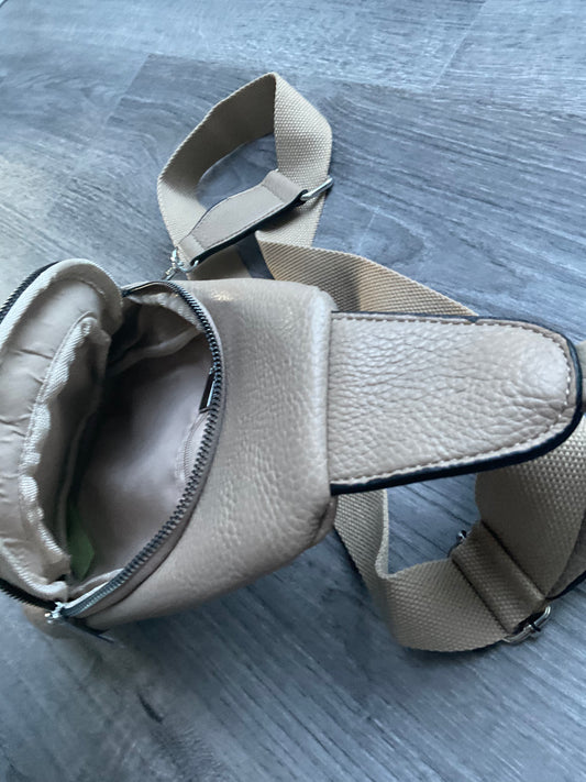 Universe Umhängetasche/Bauchtasche /Handytasche in Taupe