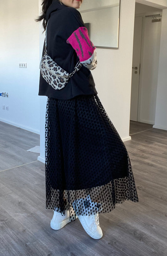 Bauchtasche -crossbody bag -Schultertasche- Wildleder Made in Italy