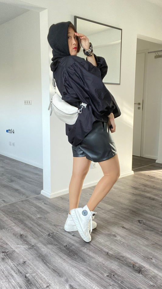 Damen crossbody bag-Umhängetasche-Schultasche-Bauchtasche-Handytasche in Beige